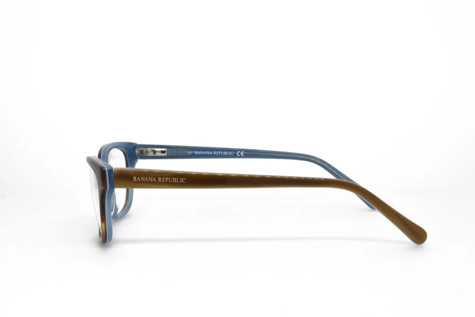 BANANA REPUBLIC ANIA 01PR 49-17-130 BROWN HAVANA BLUE New Eyeglasses U10 - Image 3 of 4