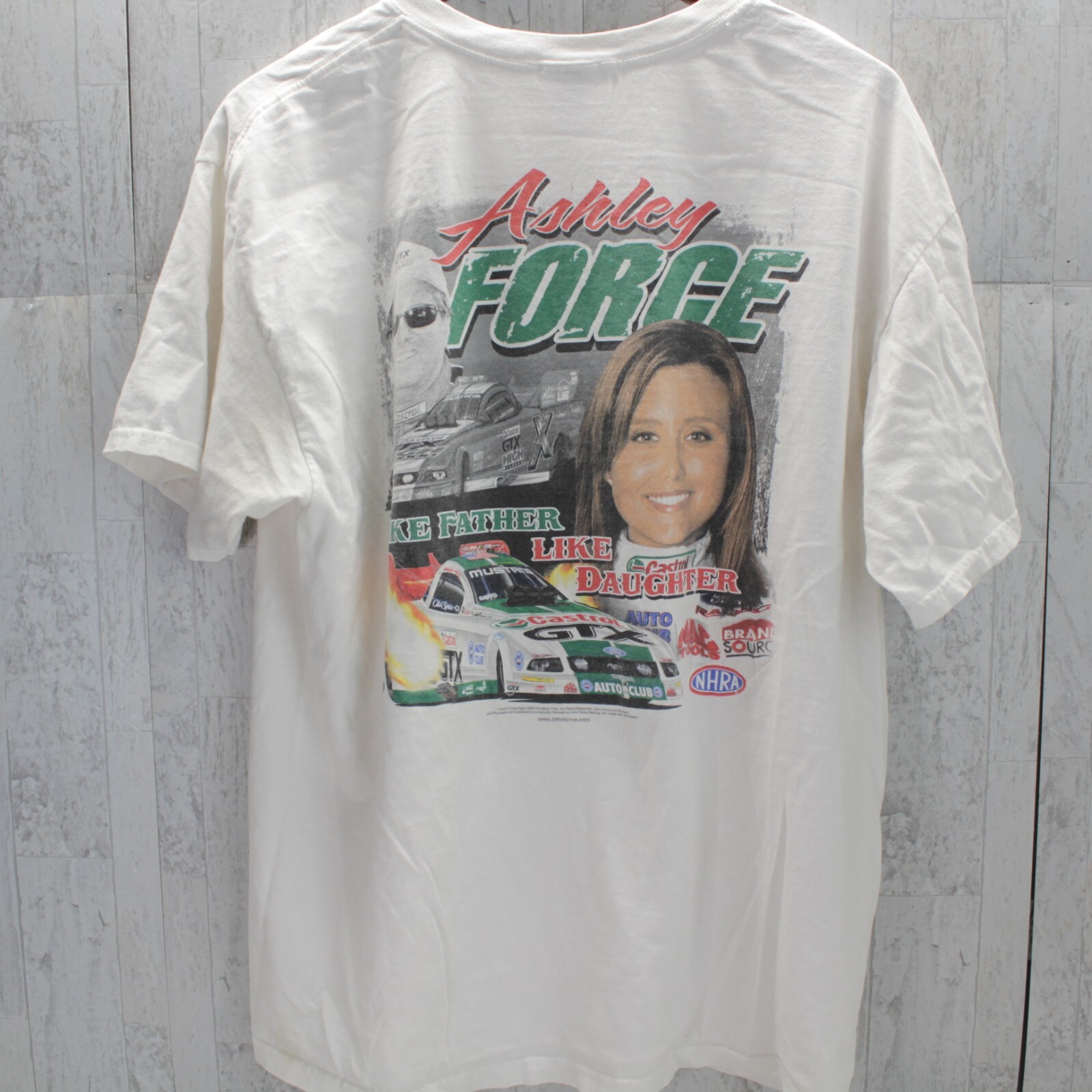 Ashley Force Racing Jacket John Ashley Force Father Like Daughter Racing Shirt X… - Gem