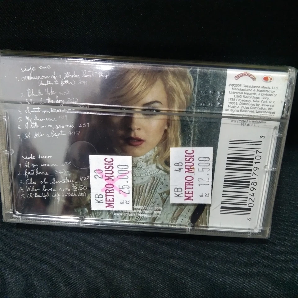 Lindsay Lohan – A Little More Personal (RAW) - NEW SEALED - Official cassette - Image 2 of 4