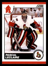 2010-11 Score Glossy #349 Pascal Leclaire Ottawa Senators