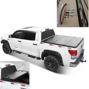 For Ford F 150 2004 18 Lock Hard Solid Tri Fold Tonneau Cover 5 5ft Truck Bed Ebay