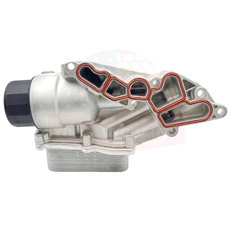 Oil Filter Housing With Oil Cooler 2721800510 For Mercedes-Benz CL550 R350 S550 - Изображение 3 из 4