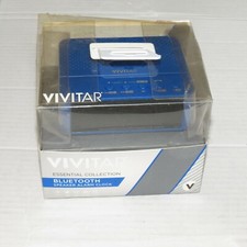 t13 Vivitar Bluetooth Wireless Speaker Alarm Clock USB Rechargeable New In Box
