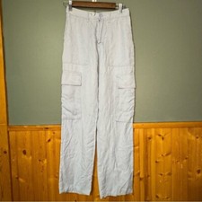 Urban Outfitters Light Blue Cargo Pants Lightweight Utility EUC size 0