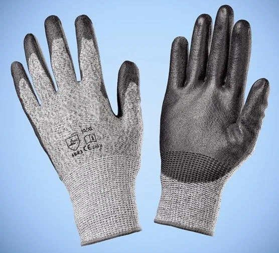 stronghand® 0815 Schnittschutz-Handschuhe B - PU - weiß - STA stronghand® 0815 Schnittschutz-Handschuhe B - PU - weiß - STA