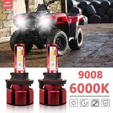 For Honda Rancher 400 2004-2007 LED Headlight 6000K Bright White Bulbs