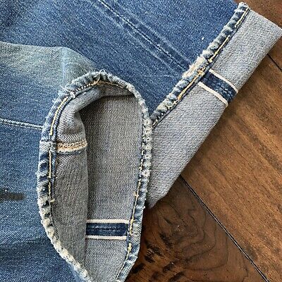 Vintage LEVIS 501XX Jeans Big E Denim Redline Selvedge Size Vintage LEVIS 501XX Jeans Big E Denim Redline Selvedge Size