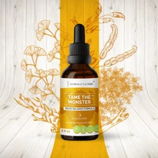 Secrets Of The Tribe Tame the Monster Tincture Alcohol-FREE
