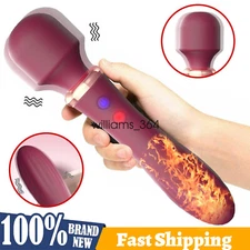 Handheld Massager 20 Speed Wand Vibrating Massage Magic Full Body Therapy Motor