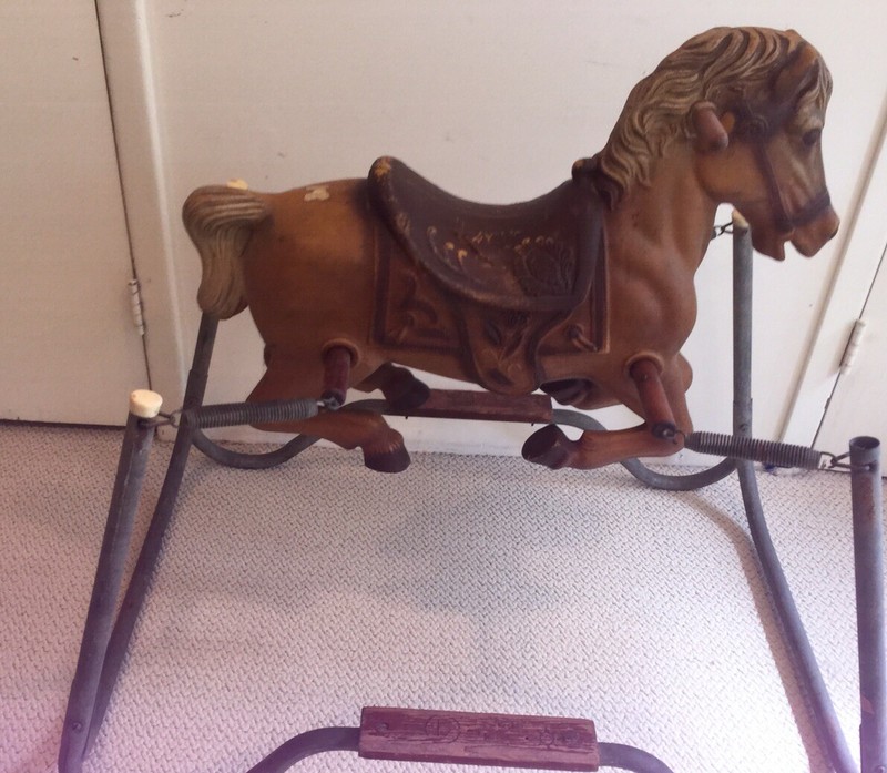 Vintage 1960’s Riding Hobby Horse