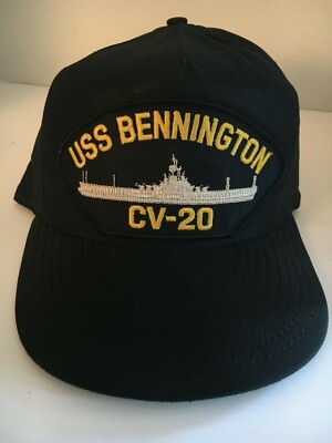 U S NAVY CAP  ''USS BENNINGTON   '' CV-20