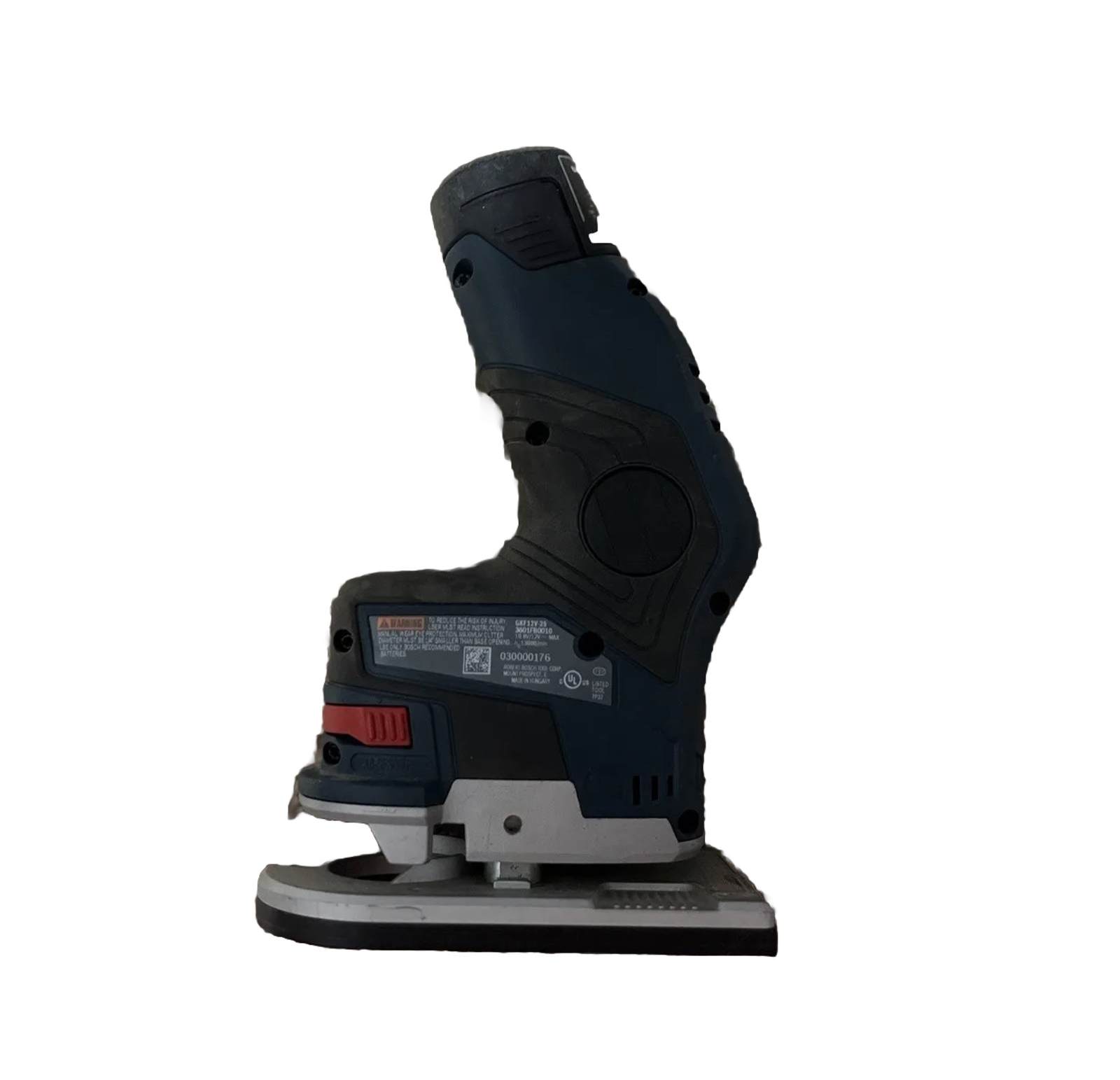 Bosch GKF12V25N 12v Compact Router Kit Working But Missing Tip, Collar