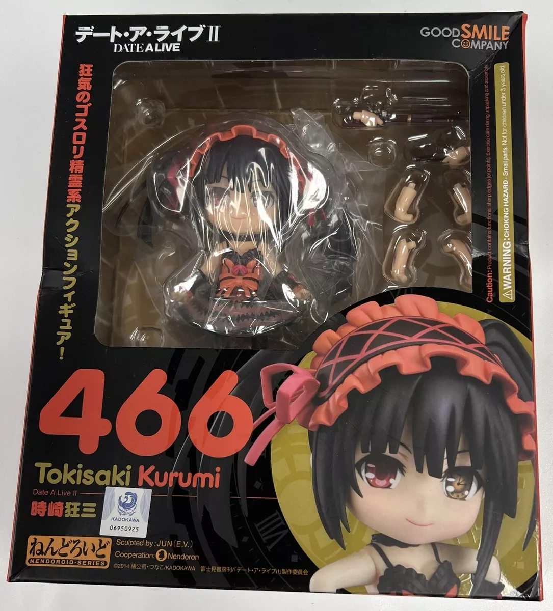 New Nendoroid Anime Figure Date A Live Tokisaki Kurumi 466