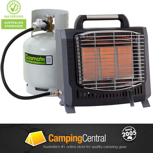 GASMATE CH203 PORTABLE BUTANE GAS CAMPING CAMP OUTDOOR TENT HEATER