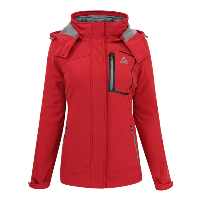 Reebok Women's Softshell System Jacket Red XL eBay