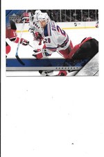 Steve Rucchin 2005-06 Upper Deck Hockey Card #376 New York Rangers