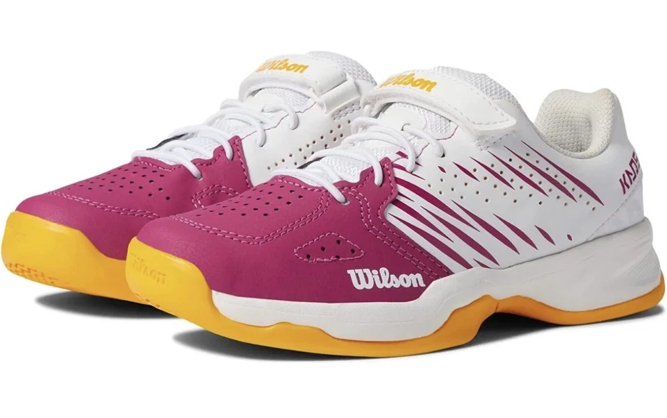 Zapatillas Tenis Wilson Junior Kaos K 2.0 Niños Niñas/Niños Rosa/Blanco Niños Talla 12k Foto 3 de 4