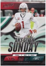 KYLER MURRAY CARDINALS 2024 PANINI PRESTIGE  ANY GIVEN SUNDAY FOOTBALL CARD  GEM