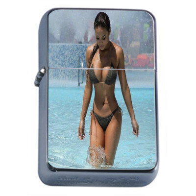 Persian Pin Up Girls D11 Flip Top Oil Lighter Wind Resistant 