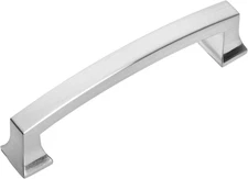 10 Pack 755-4SN Satin Nickel Contemporary Cabinet Hardware Handle Pull - 4" Inch