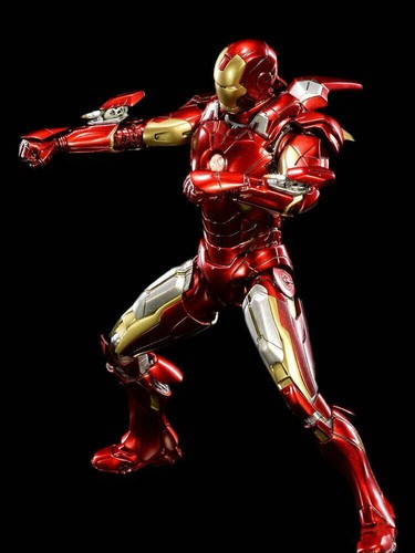 COMICAVE 1/12 Iron Man MK7 Figura pressofusa Bambola Modello Collezione Giocattoli Regalo - Foto 2 di 7