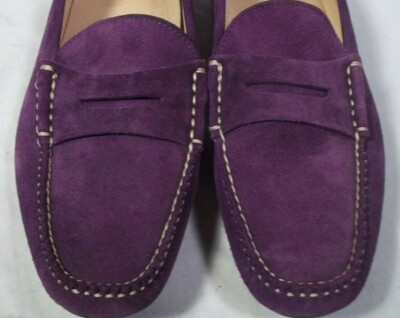 Alan Payne Purple Penny Suede Leather Carrara Nubuck Driving  display picture 1