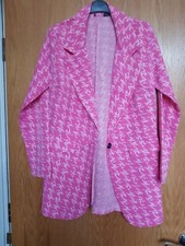 I Saw It First Pink Jacket Size 12