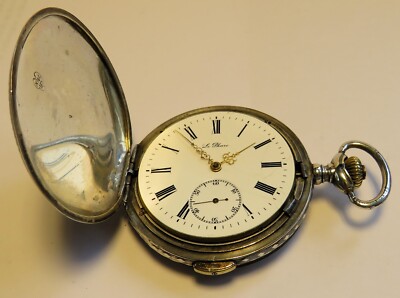 Le Phare Baillot Tula Silber Viertelrepititions Herren TU 55mm ca. 1900 russisch