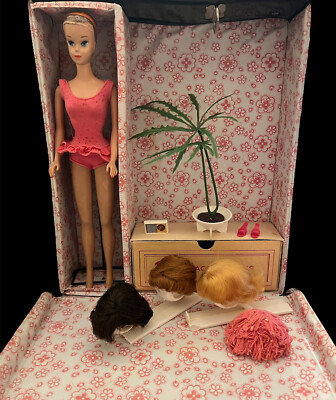 Poupée Miss Barbie 1963 Par Mattel - Vintage Originale Avec Tenue - Collectionneur