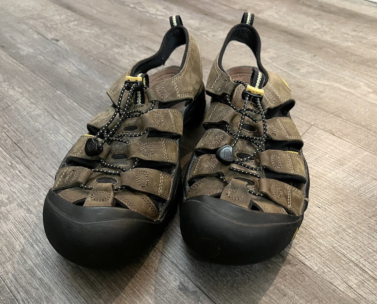KEEN Newport Premium Sandals Mens 11 Brown Leather Waterproof Hiking Sport Shoes KEEN Newport H2 (Men main image 4