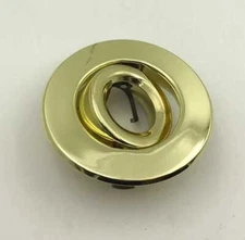 4 INCH CAN MR16 RECESSED LIGHT ADJUSTABLE RING GIMBAL TRIM GOLD FINISH LV4006GD