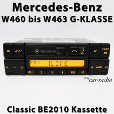 Genuine Mercedes Classic Becker BE2010 Cassette Car Stereo W460-W463 G-Class