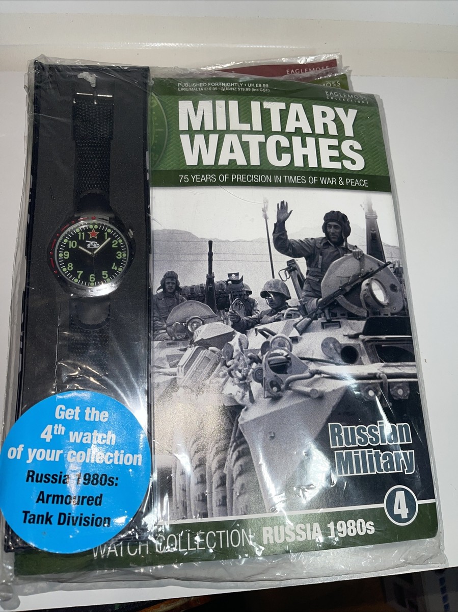 Russian Airman 1950s Watch Eaglemoss Military Watch Collection