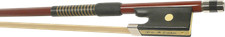 P&H Violin Bow 3/4, Fibreglass, Brown, Real Horsehair Cover