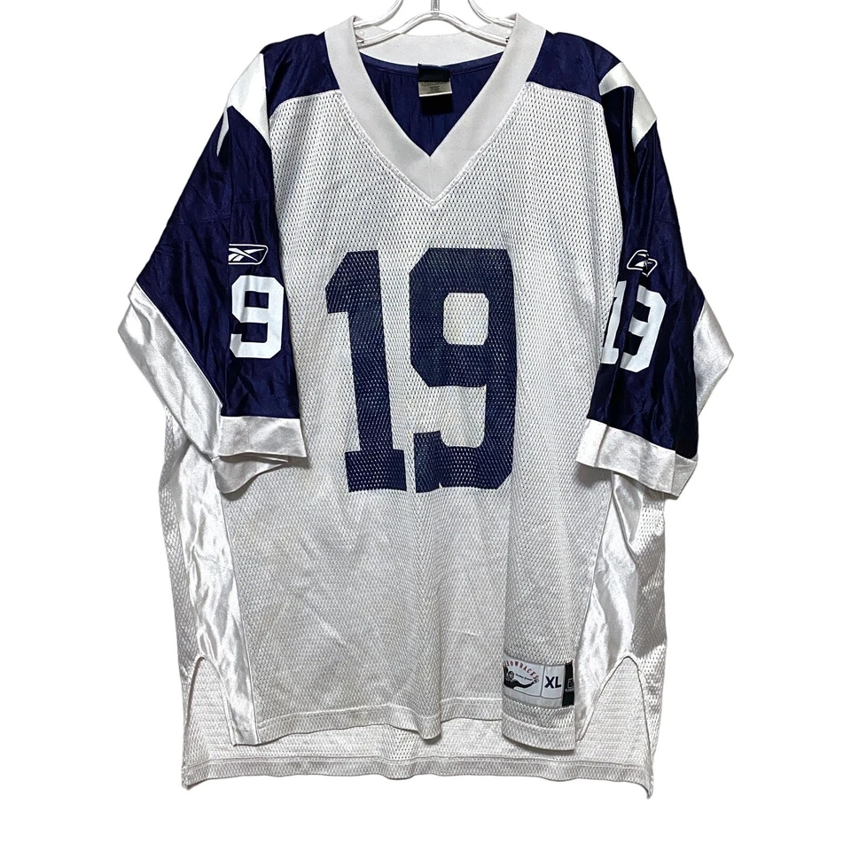 Camiseta de colección K. Johnson 19 Dallas Cowboys Reebok Gridiron NFL Throwbacks para hombre XL Foto 2 de 4