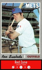 1970 Topps - #431 Ron Swoboda VG