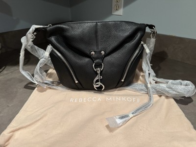 Rebecca Minkoff Black Leather Small Julian Crossbody  NWT