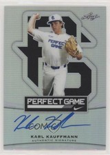 2015 Leaf Metal Draft Perfect Game Metal Karl Kauffmann #BA-KK1 Auto 2a9