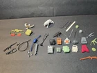 Lot Vintage GI Joe 80's Accessories Timber Wolf, Joe Spirit, Snow Serpent...