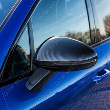 For 2015-2020 Porsche Macan 100% Real Carbon Fiber Side View Mirror Cover Cap