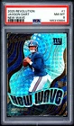 165310884 Jaxson Dart 2025 Panini Revolution #1 New Wave Rookie RC PSA 8