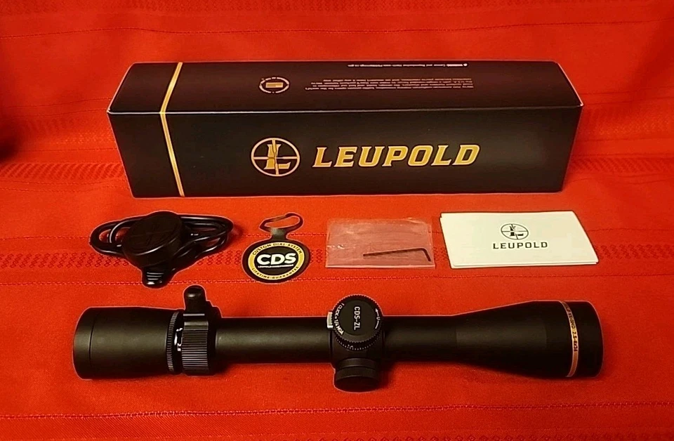 Escopo de rifle duplex fosco LEUPOLD VX-3HD 2.5-8x36mm CDS-ZL 1"" #180616 - Imagem 2 de 4