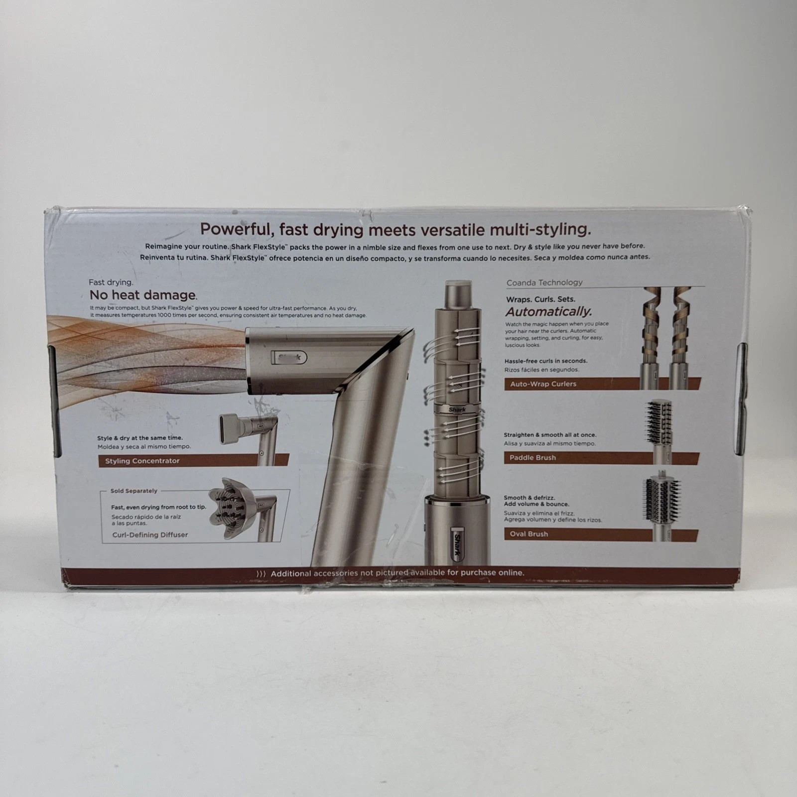 1300w  FlexStyle Air Drying and Styling System for Shark HD430 us