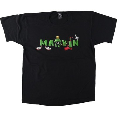 Used Warner Bros Studio Store Looney Tunes Marvin the Martian Character Prin...