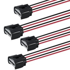 Ignition Coil Connector Plug Harness Pigtails 90980-11885 4-Pack Compatible f...