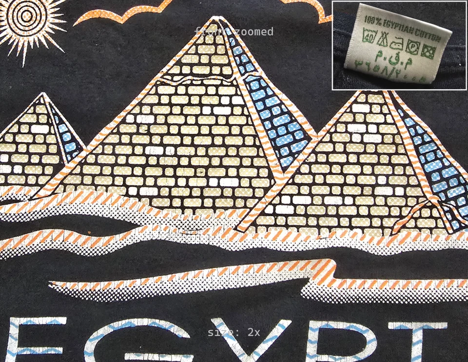 Camiseta Turística Egipto Vintage - 2x Foto 3 de 3