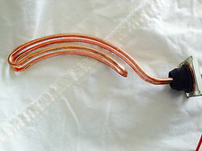 COPPER SICKLE HOT WATER HEATER ELEMENT 4800W RINNAI, DUX RHEEM SAXON