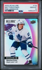 2023 UD ALLURE PINK LEMONADE #133 MATTHEW KNIES PSA 10