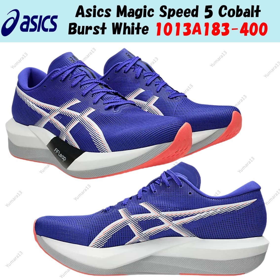 Asics Magic Speed 5 Cobalt Burst White 1013A183-400 Men's Size | eBay