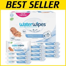 99.9 Water Baby Wipes, Unscented, Hypoallergenic